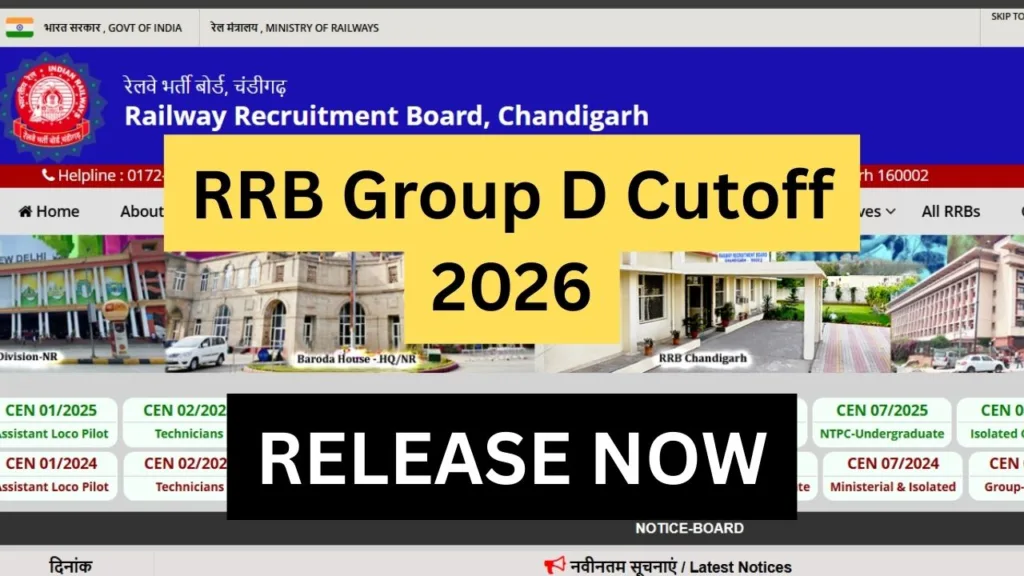 RRB Group D Cutoff 2026