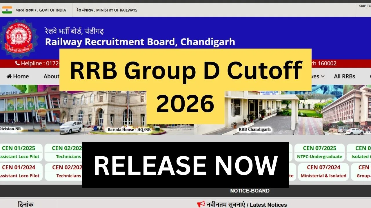 RRB Group D Cutoff 2026