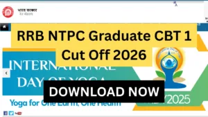 RRB NTPC Graduate CBT 1 Cut Off 2026